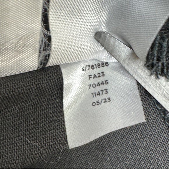 {LOFT} "Coated High Rise Skinny Jeans in Black" Stretch Denim - Picture 8 of 9